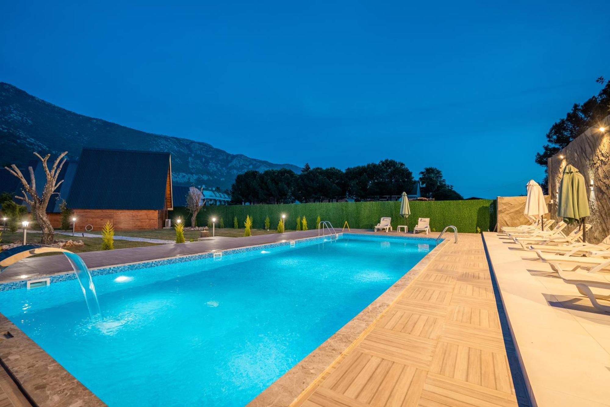 Karaöz Sapphire Bungalows Kumluca Exterior foto