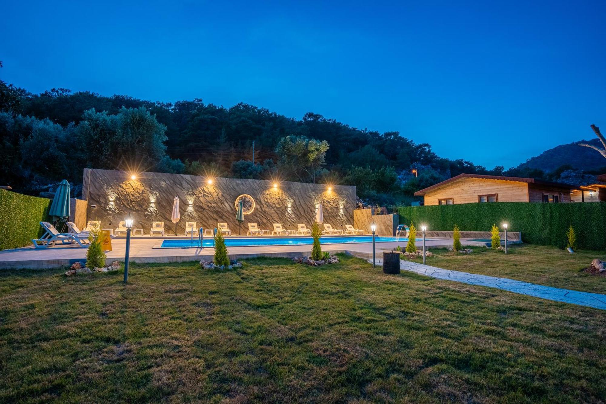 Karaöz Sapphire Bungalows Kumluca Exterior foto