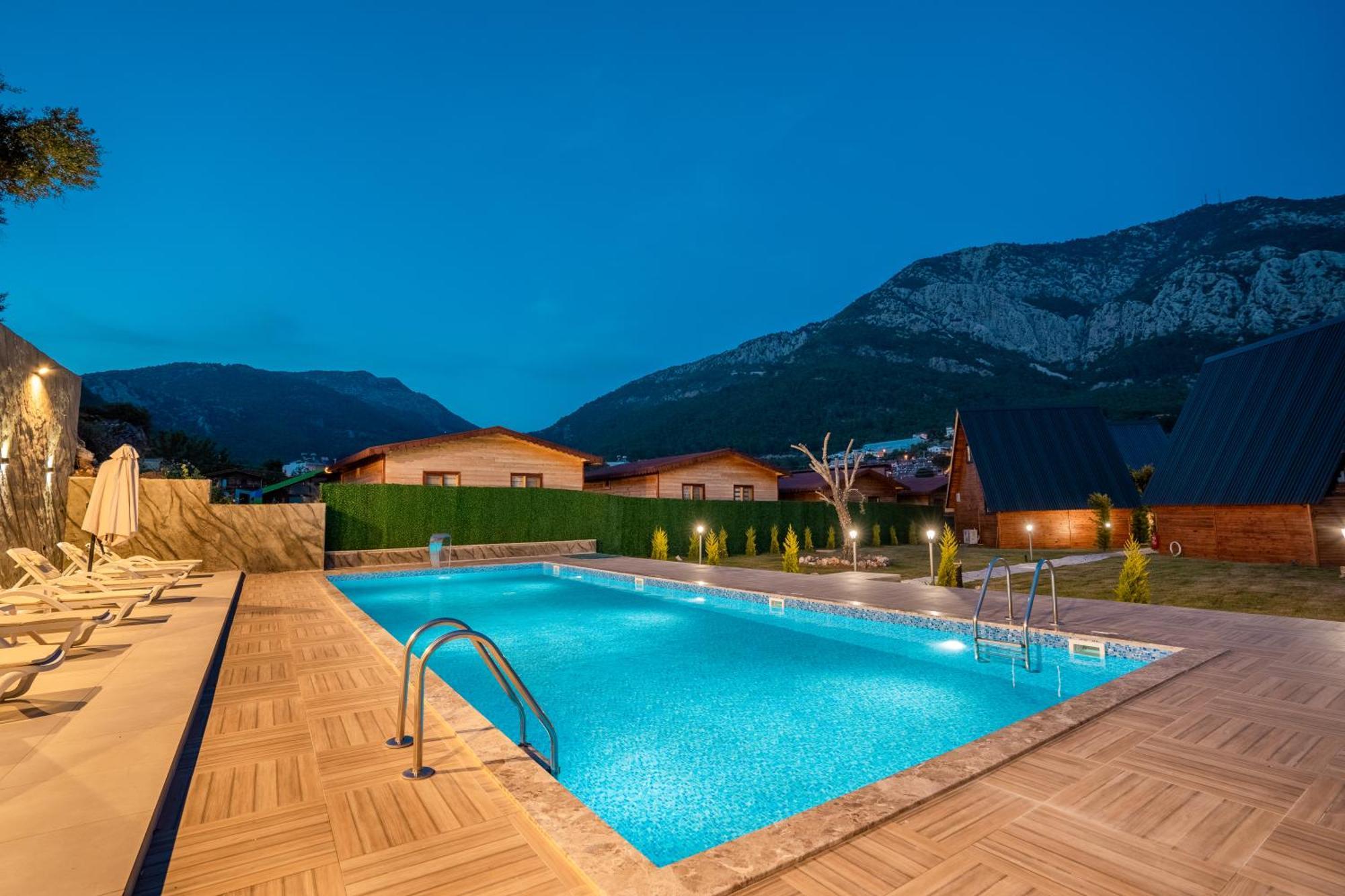 Karaöz Sapphire Bungalows Kumluca Exterior foto